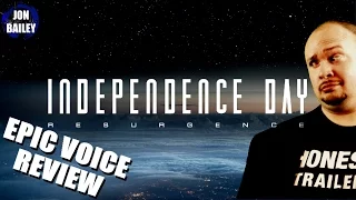 INDEPENDENCE DAY: RESURGENCE TRAILER REACTION (Epic Voice Live)