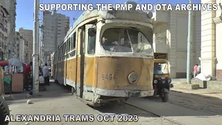 TRAMS IN ALEXANDRIA TOWN SYSTEM OCT 2023