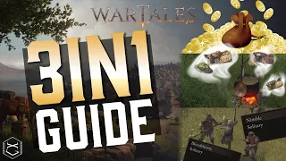 Trading, Recruiting/Training & Getting the best foods | 3 in 1 | Wartales 1.0 Guide/Walkthrough