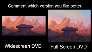 Up Widescreen vs. Full Screen