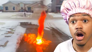 Man Created A Fire Tornado