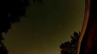 Perseid Meteor Shower 2015 Time Lapse