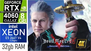 Devil May Cry 5 RTX 4060 + XEON 2667 V4 (OpenPlay) 4K