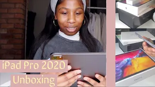 2020 IPAD PRO UNBOXING 11" 256GBWITH ACCESSORIES