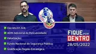 FIQUE POR DENTRO | SINDGUARDAS-SP | PROGRAMA 176 (28/05/2022)