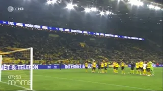 Vor nur 15.000 Fans wird Borussia Dortmund gegen die Bayern spielen.