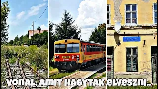 12 éve szüneteltetett vasútvonal rohad Nógrád megyében...A kedvenc vasútvonalamból ágazott ki...