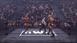 WWE 2K22 Goldberg vs The Rock  (WCW Souled Out '97 DLC ARENA)