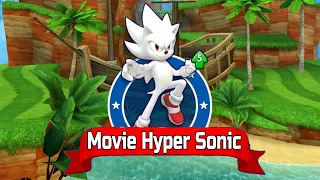 Sonic Dash MOVIE HYPER SONIC from Sonic the Hedgehog Movie 2 Unlocked MOD All 60 Characters Unlocked