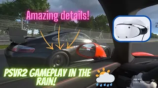 Porsche 911 GT3 RS | VR race in the rain @Nürburgring | Gran Turismo 7 PSVR2 Gameplay