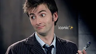 the 10th doctor being iconic for 4 minutes and 30 seconds