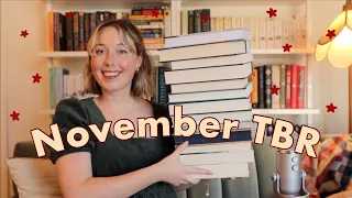 My Very Absurd November TBR!! (12+ books to read 😀)