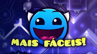 OS 10 DEMONS MAIS FÁCEIS DO GEOMETRY DASH!