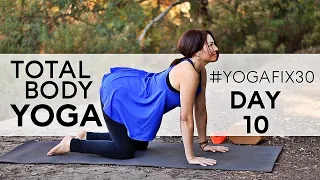 20 Minute Total Body Yoga Workout (Day 10) YogaFix30 | Fightmaster Yoga Videos