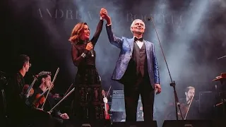 Sandy canta Vivo Por Ella (Vivo Per Lei) com Andrea Bocelli em Belo Horizonte (17/05/2024)