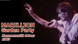 MARILLION Garden Party (Live at Hammersmith Odeon, 1983) [HQ]