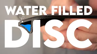 We Made a Disc With a Hollow Rim (...and filled it with water!)