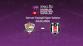 ÇBK Mersin – Beşiktaş ING KBSL 23.Hafta