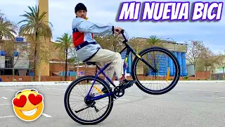 MI NUEVA BICI DE WHEELIE 🚲😈 *UNBOXING*