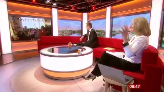 BBC Breakfast 2020 03 31 Family parodying Les Miserables song