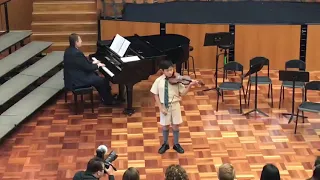 Violin Concertino (in Russian style), Opus.35, Aleksey Yanshinov (Janschinow) 11yo