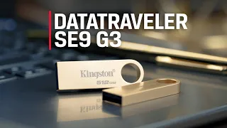 Высокопроизводительный USB-накопитель премиум-класса – DataTraveler SE9 G3 от Kingston
