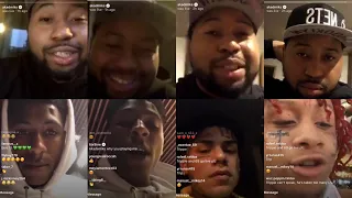 DJ AKADEMIKS INSTAGRAM LIVE NBA YOUNGBOY TALKING JANIA PREGNANT, KODAK BLACK, 6IX9INE, TRIPPIE REDD