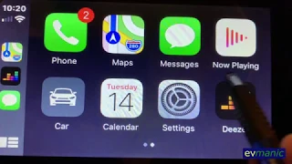 CarPlay setup using a Raspberry Pi 4 and 7” touchscreen running LineageOS Android
