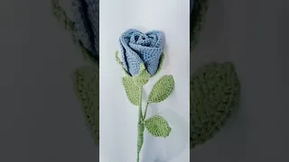 crochet rose petal tutorial Part 1 : Petals A #crochet #flowers #rose #rosepetal