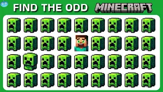 Find the ODD One Out 🔎 -  Minecraft Edition🕹️ - Quiz Challenge😜