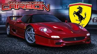 NFS Carbon | Ferrari F50 Mod Gameplay [1440p60]