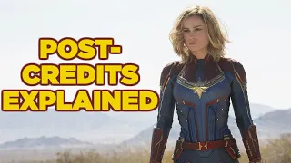 MCU: Captain Marvel's TWO Post-Credits Scenes Explained