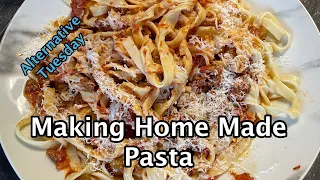 Making Home Made Pasta