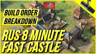 Age of Empires 4 - The Rus Fast Castle