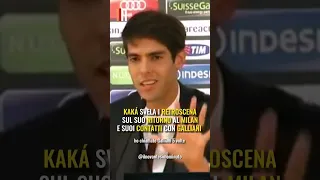 KAKÁ: "Per TORNARE al MILAN ho TEMPESTATO GALLIANI di TELEFONATE" #Shorts