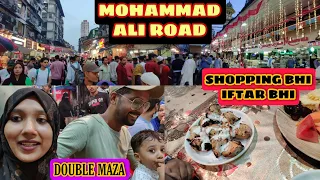 SHOPPING KE SATH IFTAR BHI | Mohammad Ali road Shopping |  Market Vlog | #ramzan2022