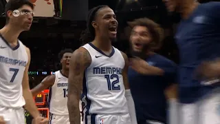 Ja Morant most insane game winner buzzer beater in return game vs Pelicans 😱