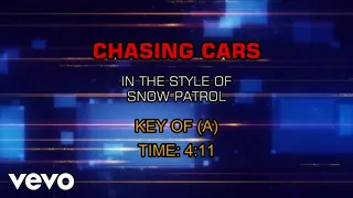 Snow Patrol - Chasing Cars (Karaoke)