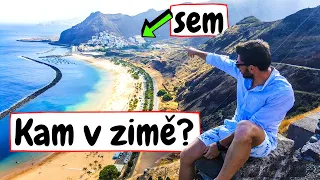 Kam na zimní DOVOLENOU k moři za teplem?🌞 – Tenerife ČEKÁ