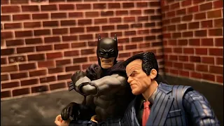 Batman vs thugs  |stop motion|