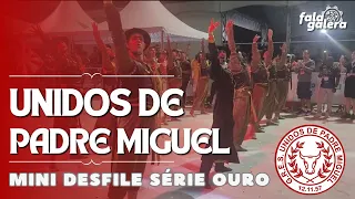 UNIDOS DE PADRE MIGUEL 2024 || MINI DESFILE NA CIDADE DO SAMBA