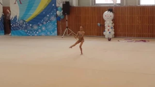Балан Алина 2005, булавы "Чемпионат Киева по художественной гимнастике""