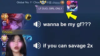 CHOOU LOOKING FOR GIRLFRIEND GONE WRONG !! (open mic?)