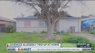 'That's insane': Neighbor speaks out after children were allegedly tied up at east Bakersfield home