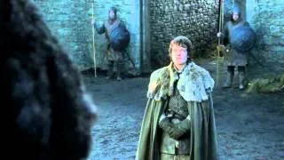 Tyrion Lannister and Theon Greyjoy at Winterfell - Game of Thrones 1x04 (HD)