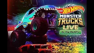 Monster Trucks Hot Wheels Monster Truck Glow Party! 🚗💥✨