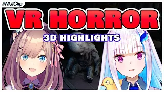 3D VR HORROR with Suzuhara Lulu & Lize Helesta (VTuber/NIJISANJI Moments) (Eng Sub)