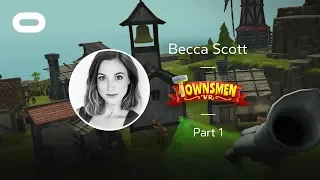 Townsmen VR | VR Playthrough - Part 1 | Oculus Rift Stream with Becca Scott