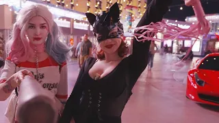 Las Vegas Fremont and the Strip Street Performers Compilation 2021