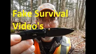 Fake Survival Video's